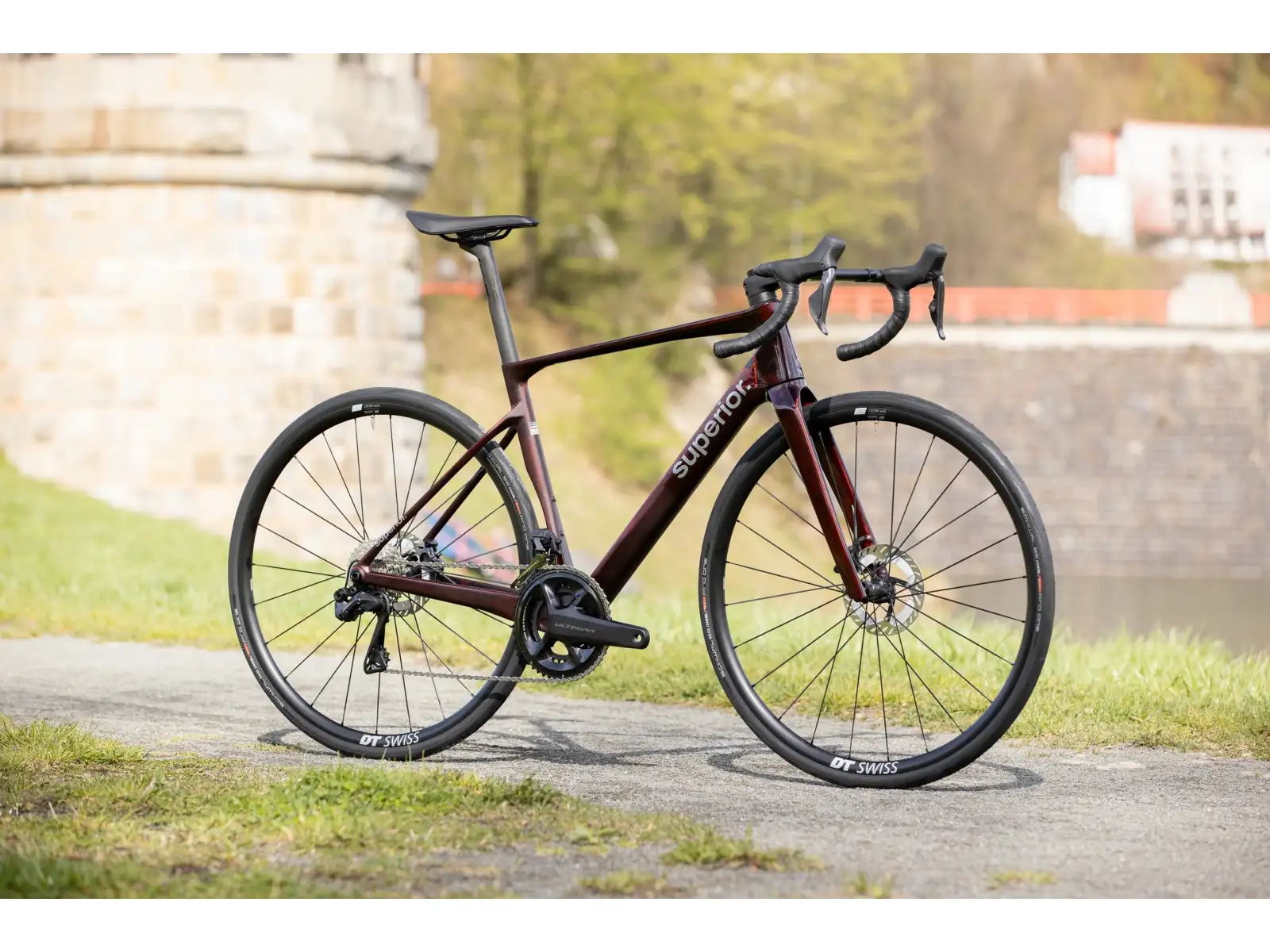 Superior XR 9.7 GF gravel rower Gloss Carbon Red