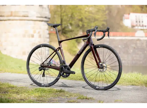 Superior XR 9.7 GF gravel rower Gloss Carbon Red