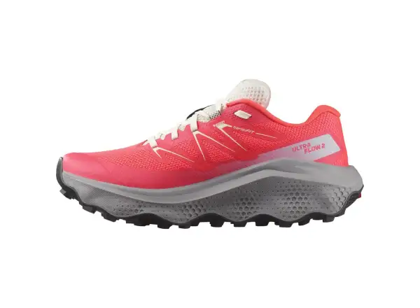 Salomon Ultra Flow 2 damskie buty do biegania Coral Neon Flame/Gull/Icicle
