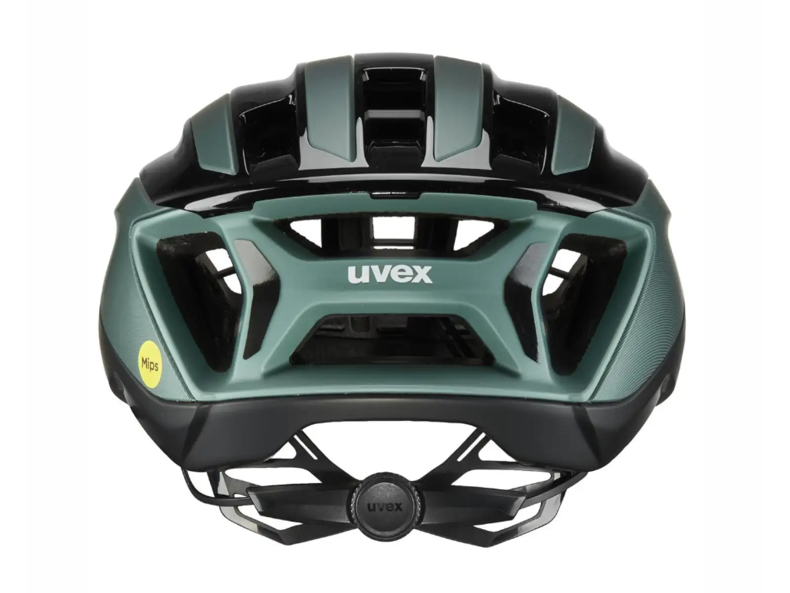 Uvex Surge Aero MIPS szosowy kask Black/Sage Green Matt