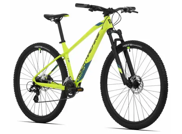 Rock Machine Manhattan 40-29 rower górski gloss radioactvie yellow/black/petrol blue