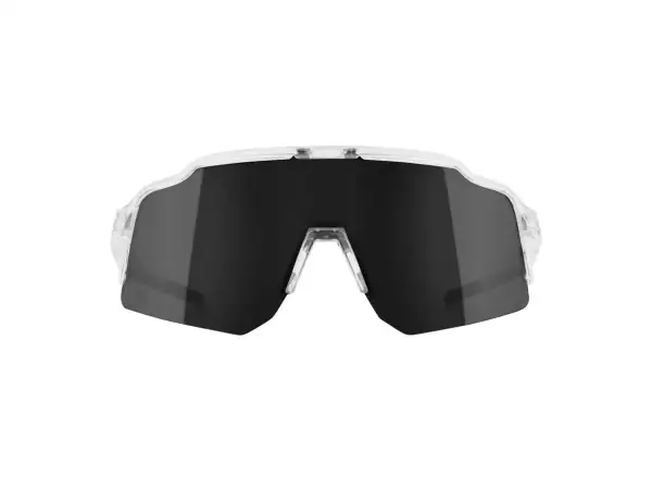 Force Strive okulary rowerowe transparentne/czarne lustrzana soczewka