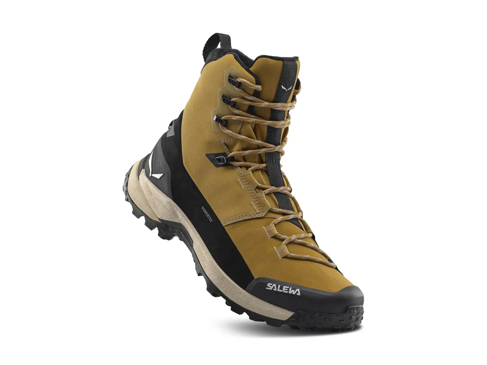 Salewa Puez Winter Mid PTX męskie buty Golden Brown / Black