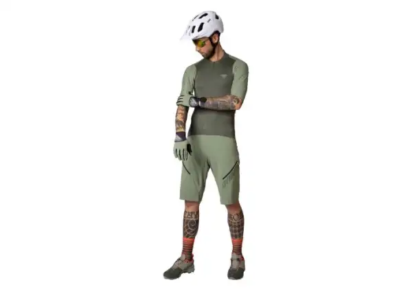 Dynafit Ride Light 1/2 zip męska koszulka z krótkim rękawem Thyme