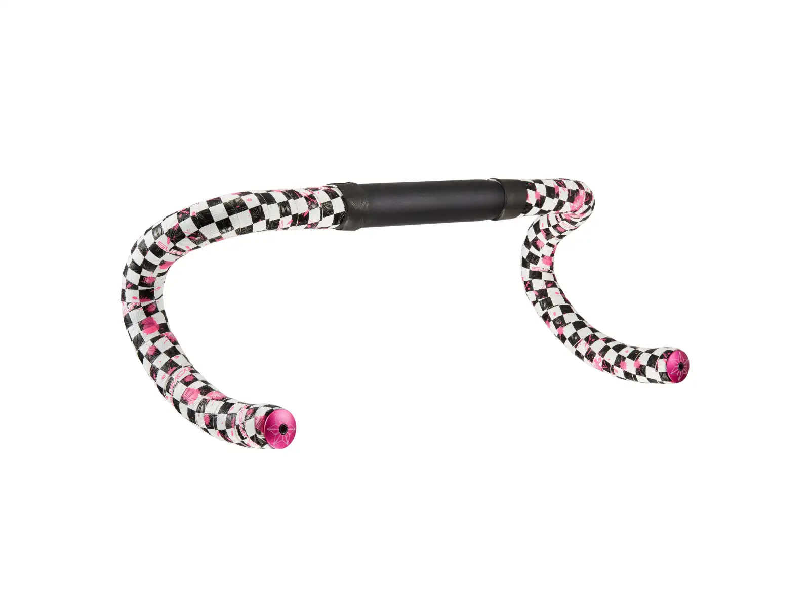 Supacaz Super Sticky Kush Classic owijka Rad/Pink plugs