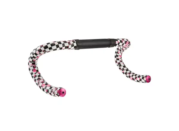 Supacaz Super Sticky Kush Classic owijka Rad/Pink plugs