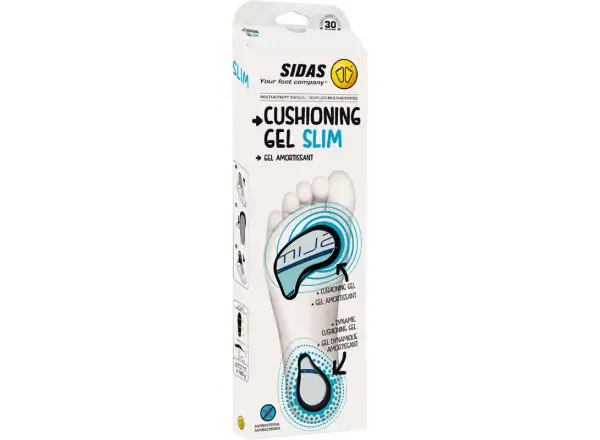 Sidas Cushioning Gel Slim wkładki do butów 1 para
