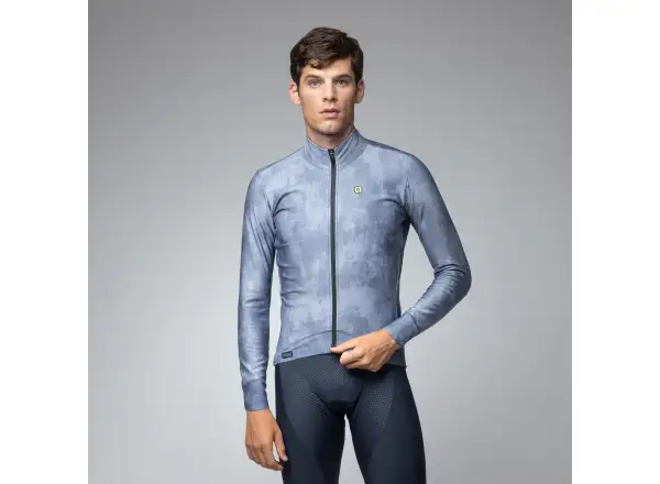 Alé PR-E Profile męska zimowa kurtka rowerowa Powder Blue