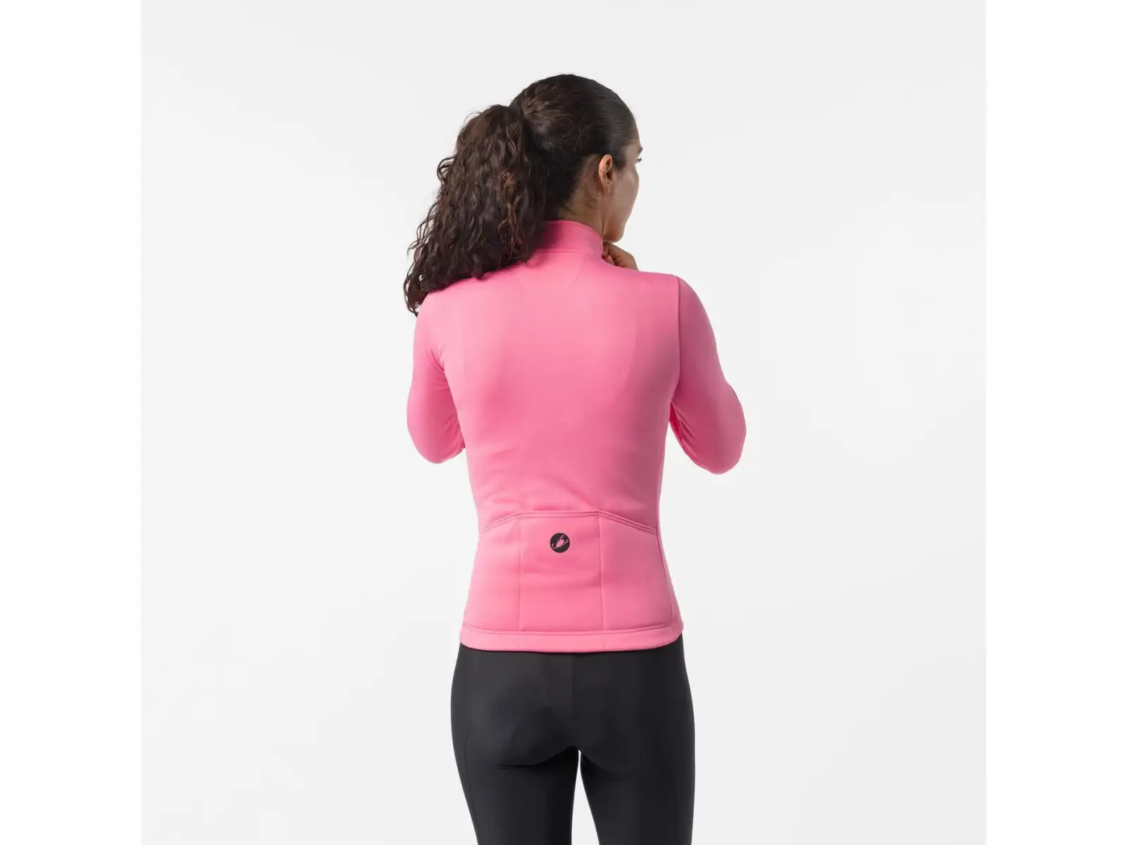 Castelli Sinergia 3 damska koszulka z długim rękawem Rosa giro