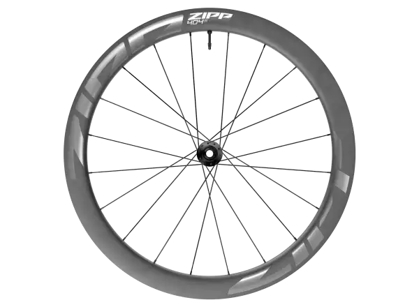 Zipp 404 S Carbon Tubeless CenterLock A1 przednie koło zaplecione dark grey