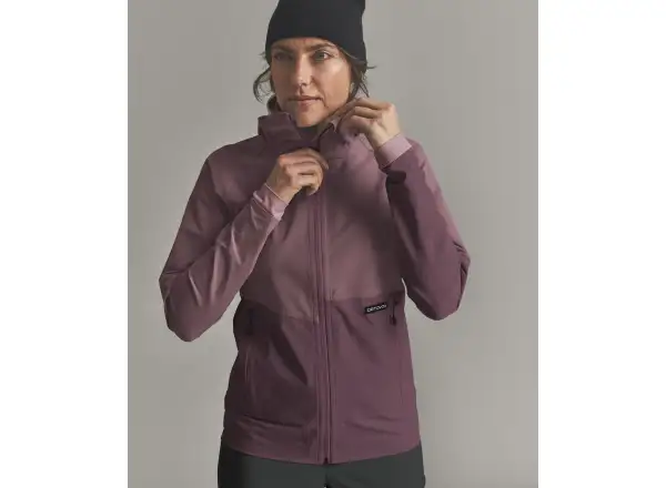 Ortovox Venet Softshell Hooded Jacket damska kurtka softshellowa z kapturem Dusk Rose