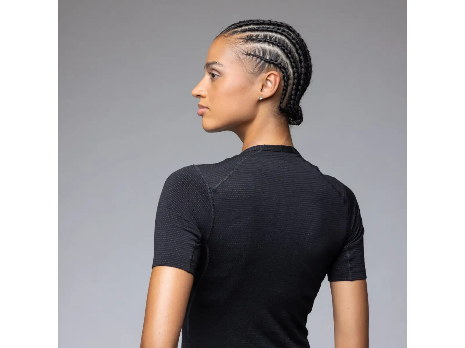 Alé Intimo Merino damska koszulka termiczna z krótkim rękawem Black