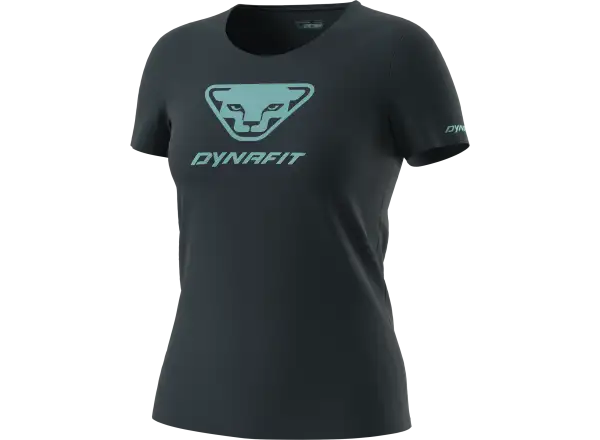 Dynafit Graphic Cotton damska koszulka z krótkim rękawem Blueberry/3D