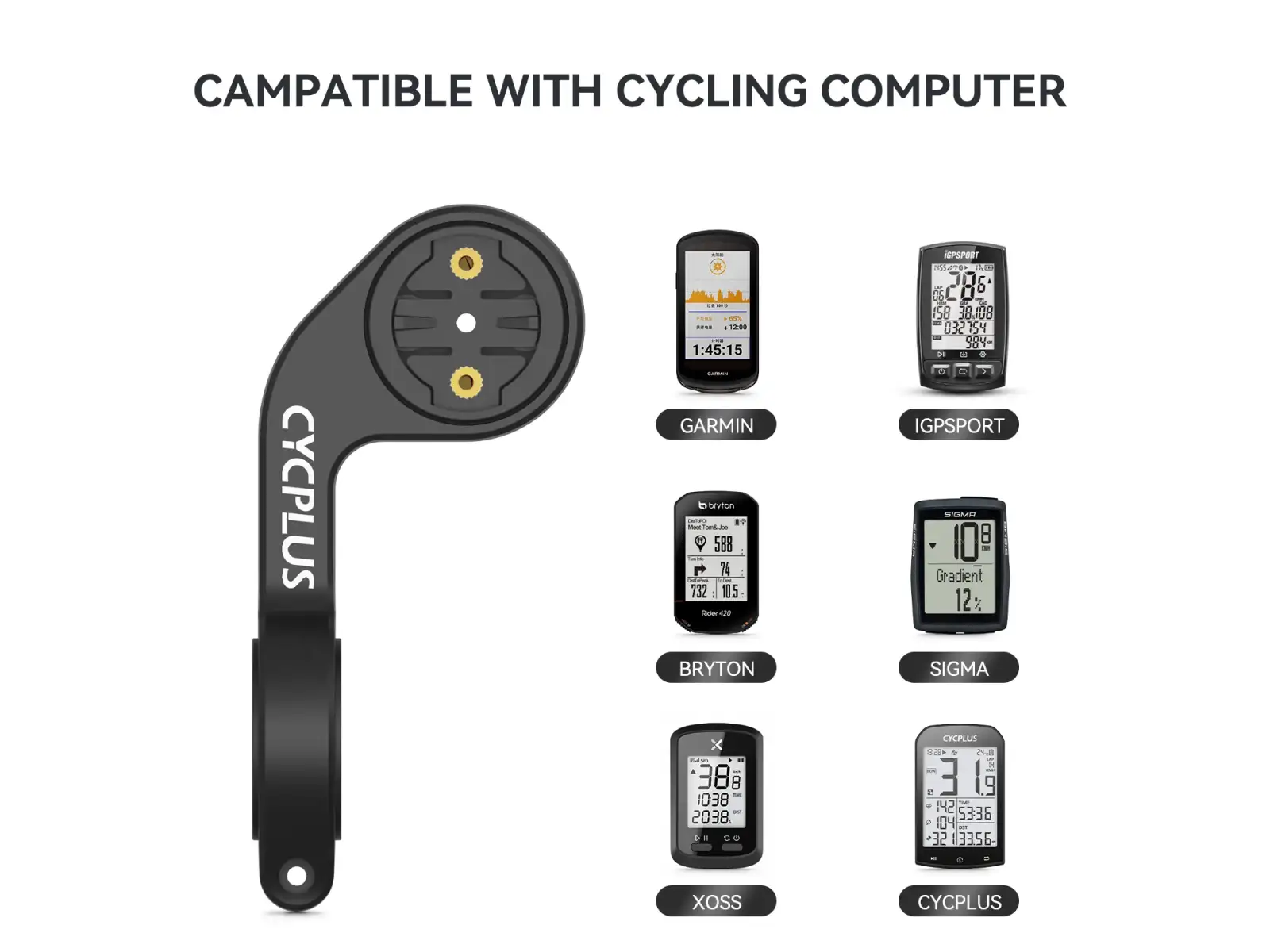 Cycplus Z1 uchwyt do liczniku rowerowego