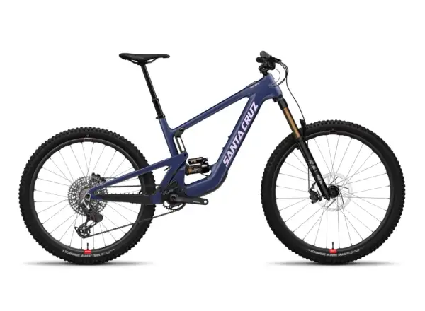 Santa Cruz Heckler SL 1 CC MX X0 AXS RSV rower elektryczny z pełnym zawieszeniem Matte Dark Blue