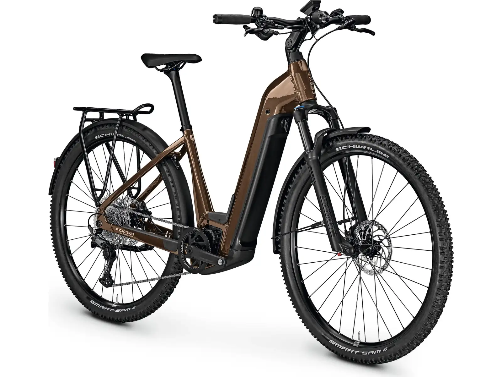 Focus Aventura2 6.8 WA 750Wh rower elektryczny górski Godlbrown Glossy
