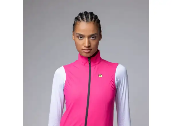 Alé Klimatik Guscio Racing 2.0 damska kamizelka kolarska Fuchsia