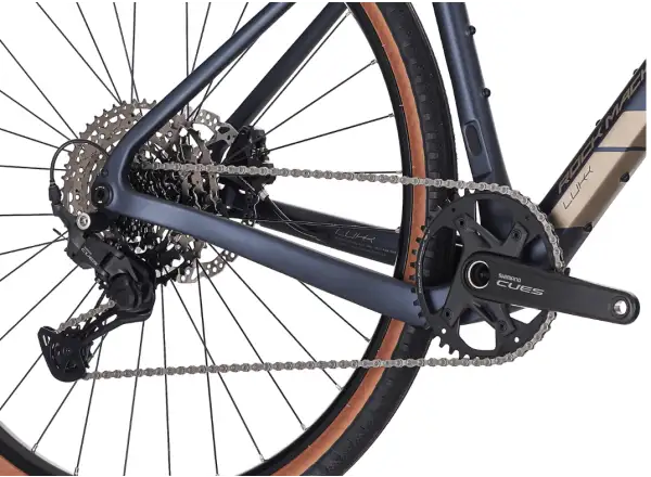 Rock Machine Lukk Cr 10 gravel rower Matte Deep Ocean Blue