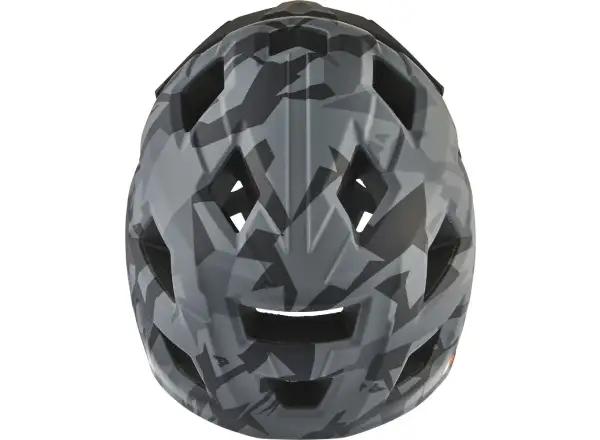 Alpina Rupi dziecięcy kask Black/Camo Orange Matt
