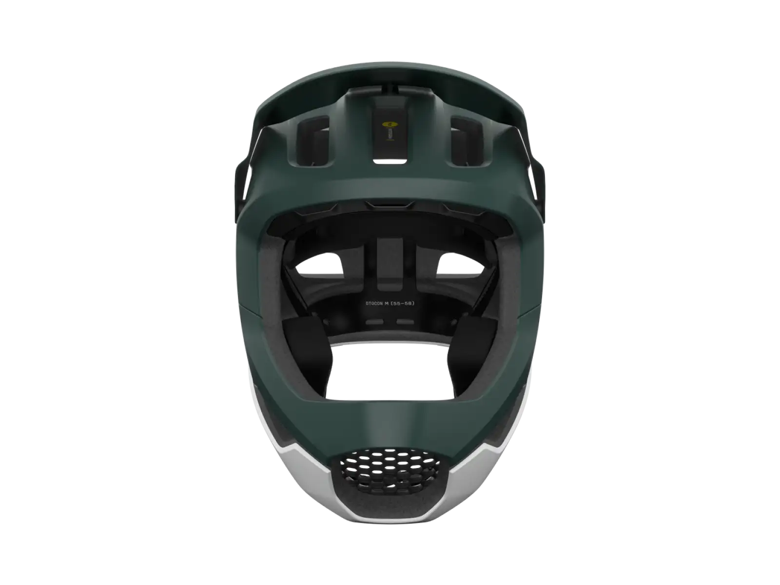POC Otocon Race MIPS MTB kask Pargasite Green Matt/Hydrogen White Matt