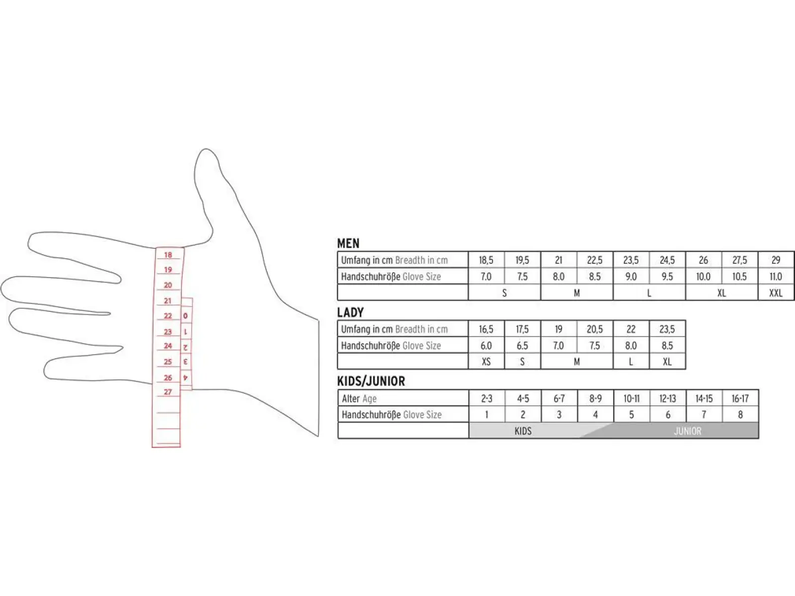 Leki Ultra Trail Breeze rękawice Black/Red/Neon Yellow