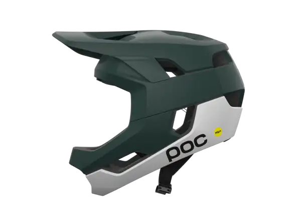 POC Otocon Race MIPS MTB kask Pargasite Green Matt/Hydrogen White Matt