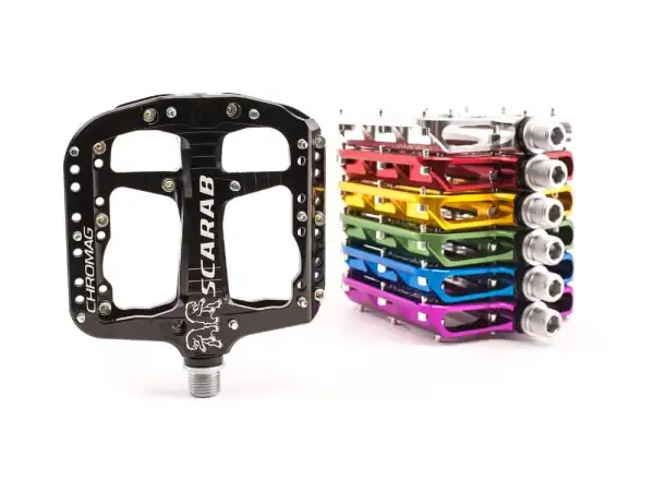 Chromag Scarab platformowe pedały złota