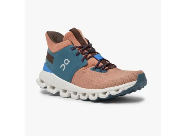 On Cloud Hi Edge damskie buty do biegania Blush/Storm