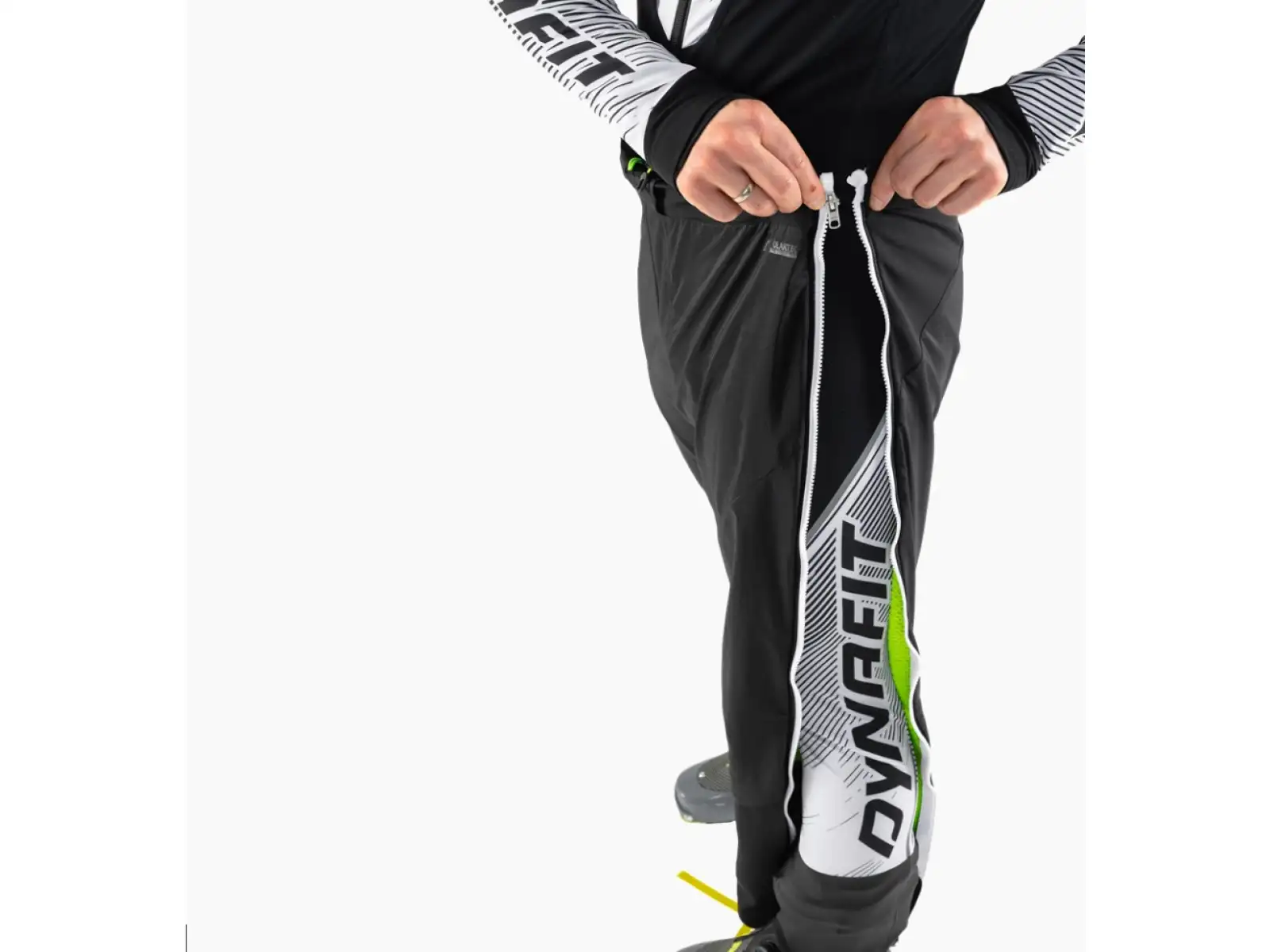 Dynafit DNA Polartec Alpha unisex spodnie black out nimbus