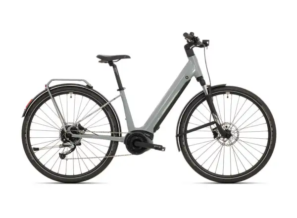 Superior eXR 6050 BLS Touring trekkingowy rower elektryczny Gloss Gray/Chrome Silver