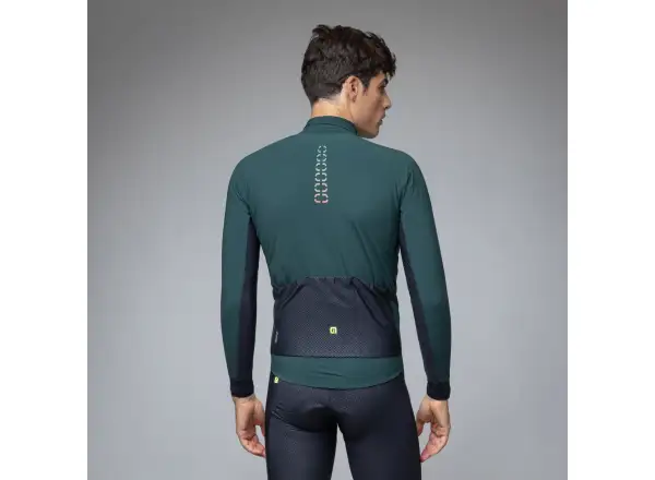 Alé R-EV1 Thermo Shield męska zimowa kurtka rowerowa Bottle Green