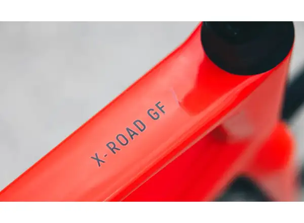 Superior X-Road 9.5 GF rower szosowy gloss grey / orange red