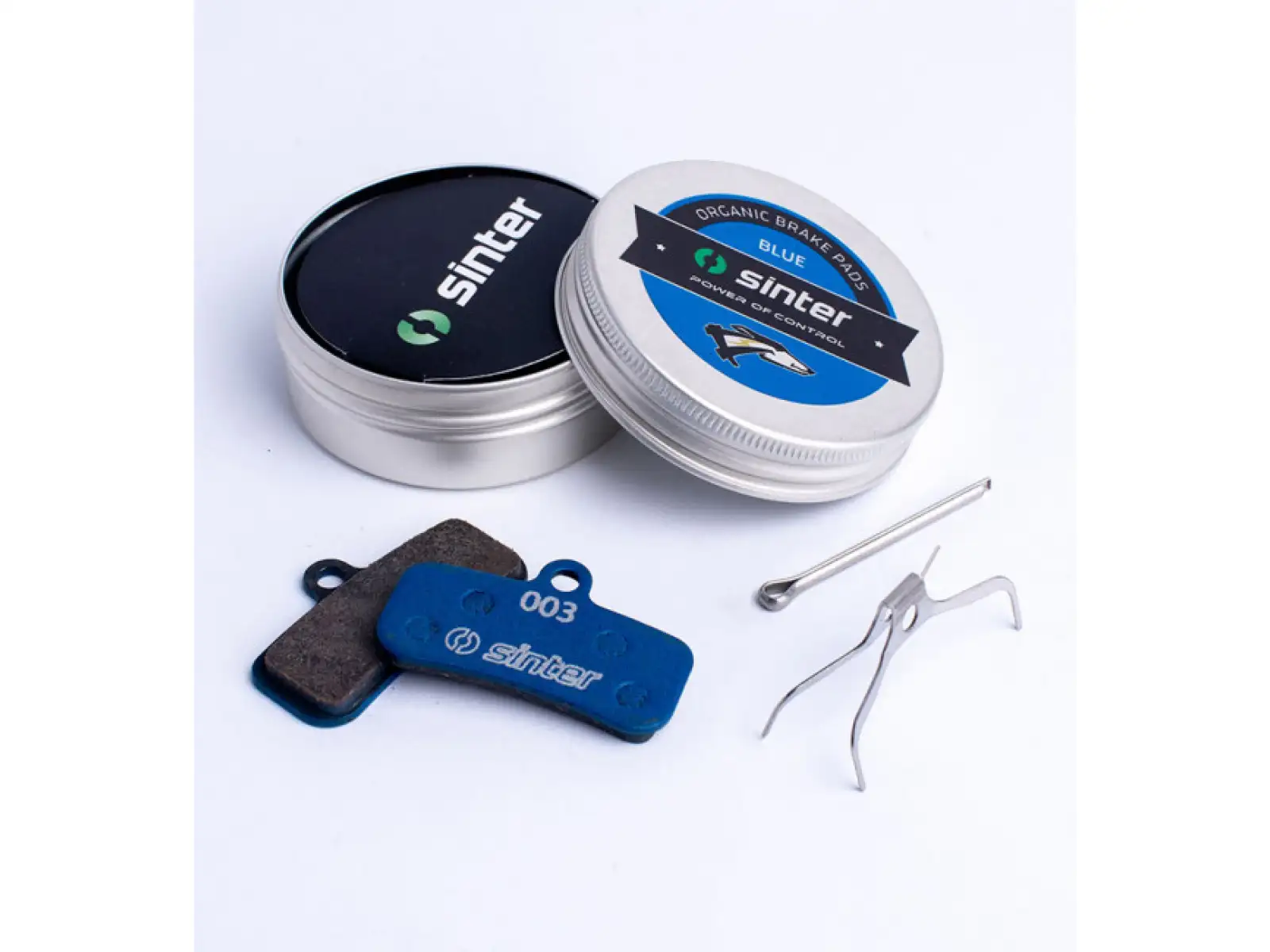 Sinter Shimano D Type klocki hamulcowe polimer niebieska