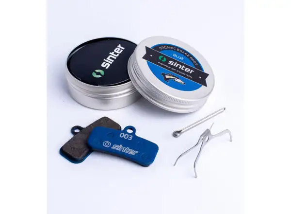 Sinter Shimano D Type klocki hamulcowe polimer niebieska