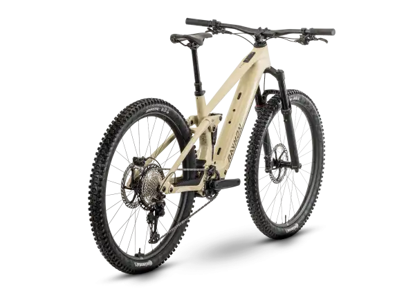 Raymon Airok Pro rower elektryczny w pełni amortyzowany Popcorn Stealth/Caramel