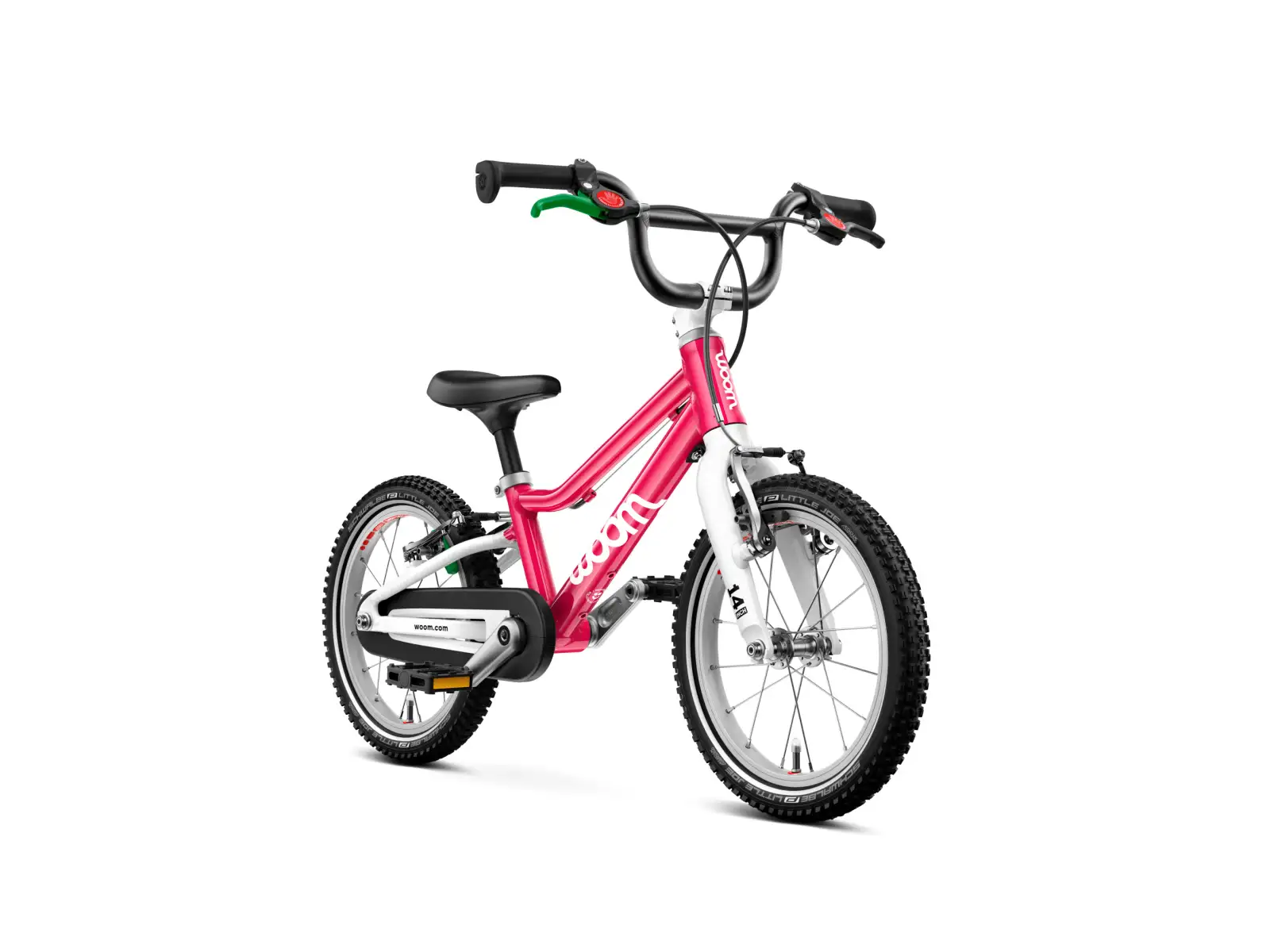 Woom GO 2 rowerek dziecięcy 14" Hot Pink