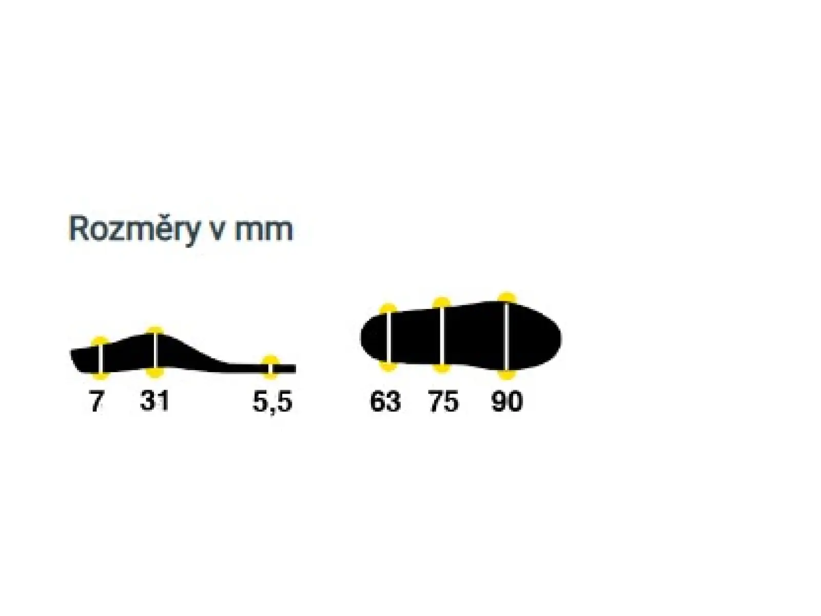 Sidas 3feet Merino Low Arch wkładki do butów niska arch 1 para