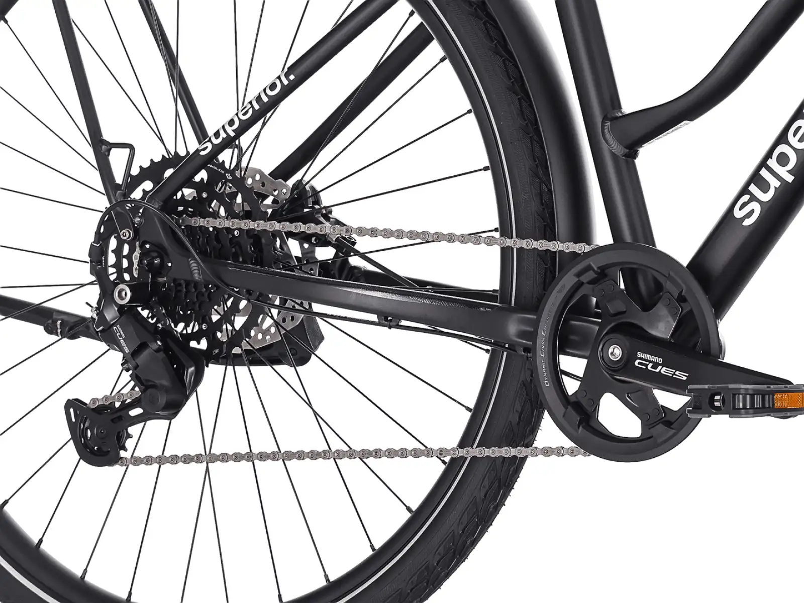 Superior Blox 6.4 T MS rower miejski Matte Black