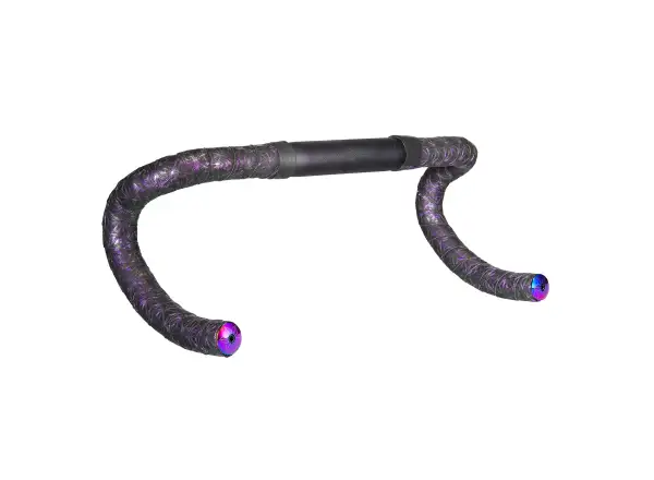 Supacaz Super Sticky Kush Splat owijki Oil Slick/Oil Slick zaślepki