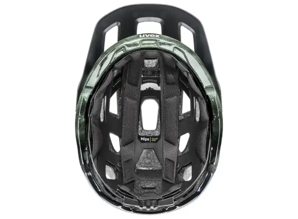 Uvex React MIPS MTB kask Moss Green/Black Matt