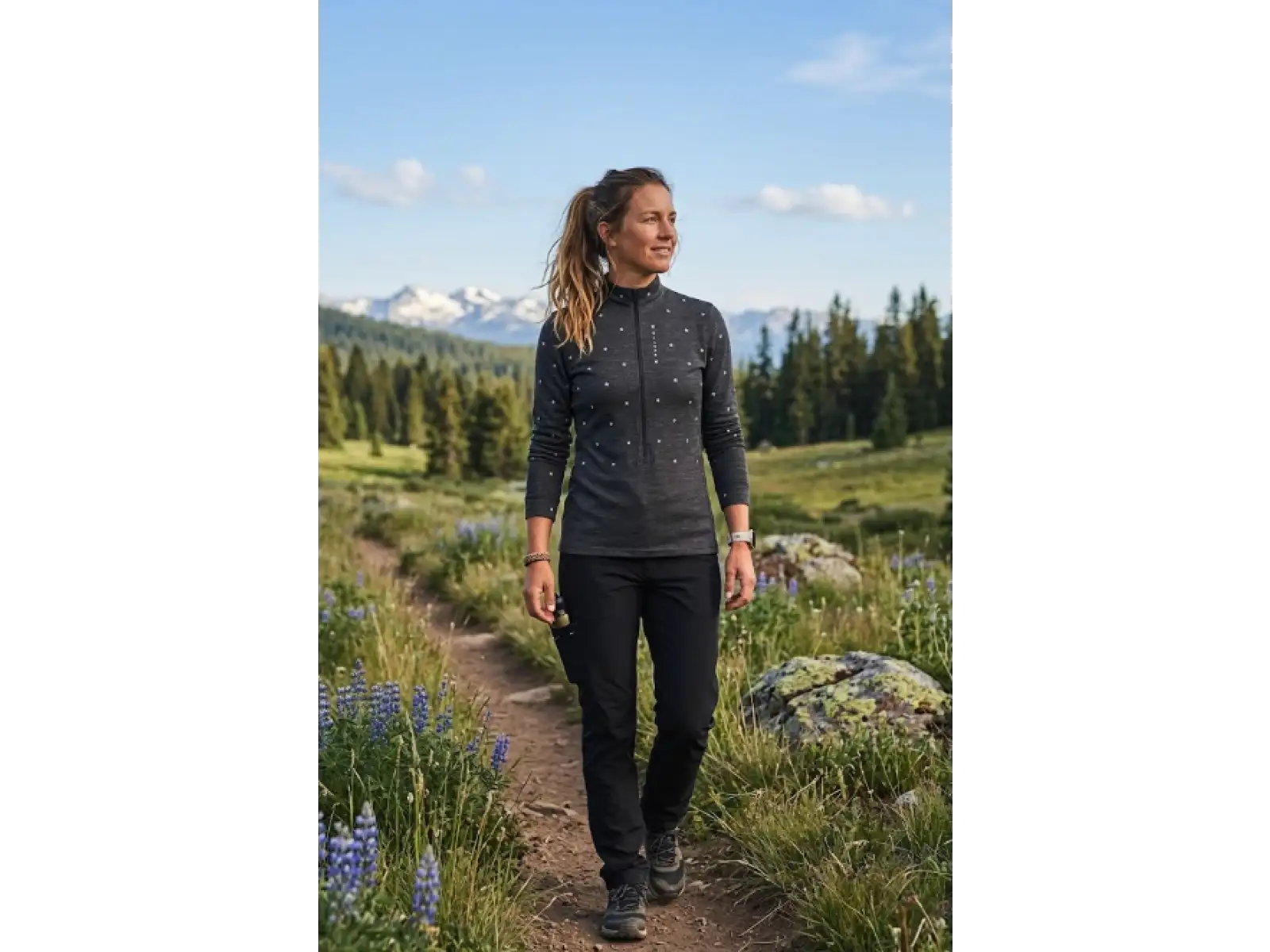 Maloja CopperbeechM. damska bluza Moonless
