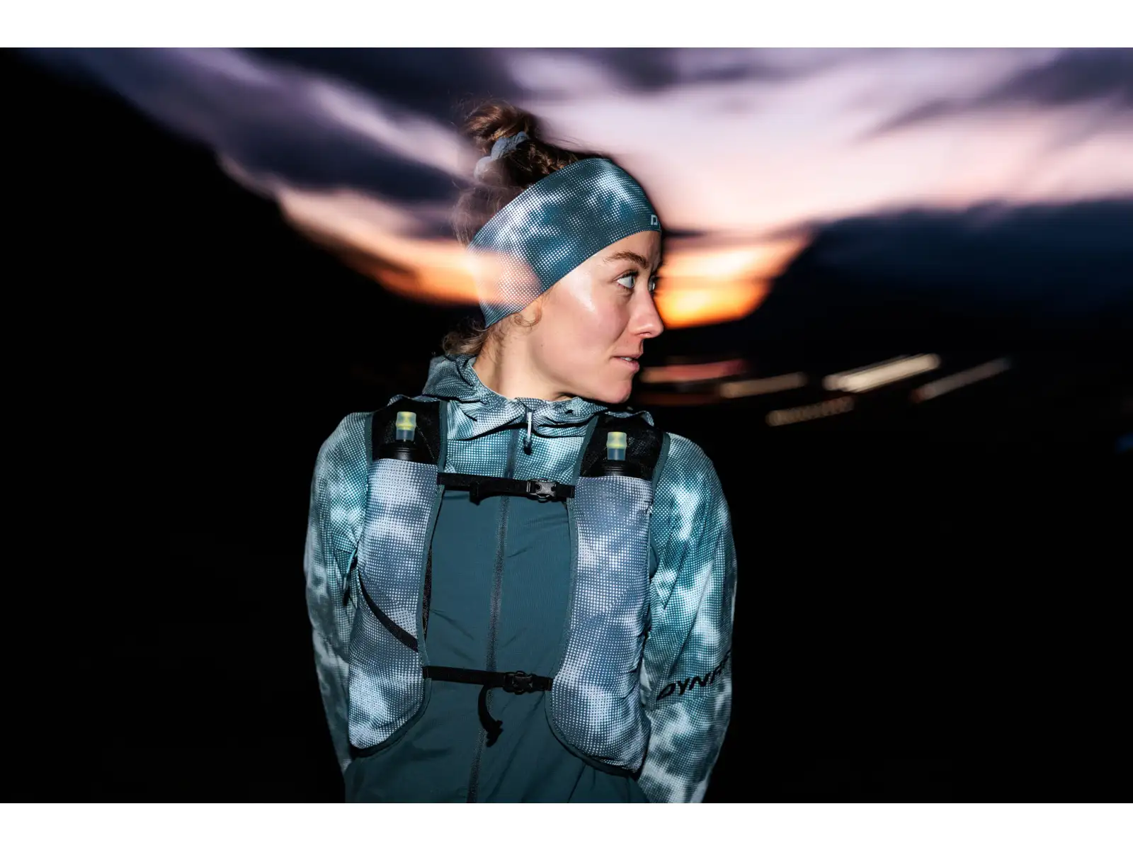 Dynafit Trail 6 Reflective kamizelka biegowa Cinder/Smoke Blue
