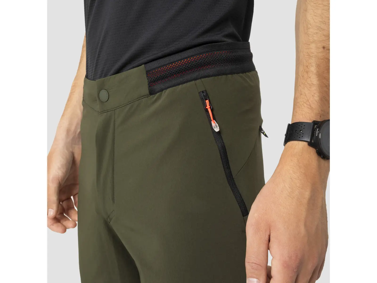 Salewa Pedroc 4 Durastretch męskie spodnie Dark Olive