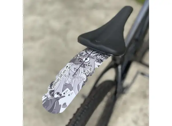 Rie:sel Design Rit:ze błotnik Stickerbomb Eyecatcher Ultra Black