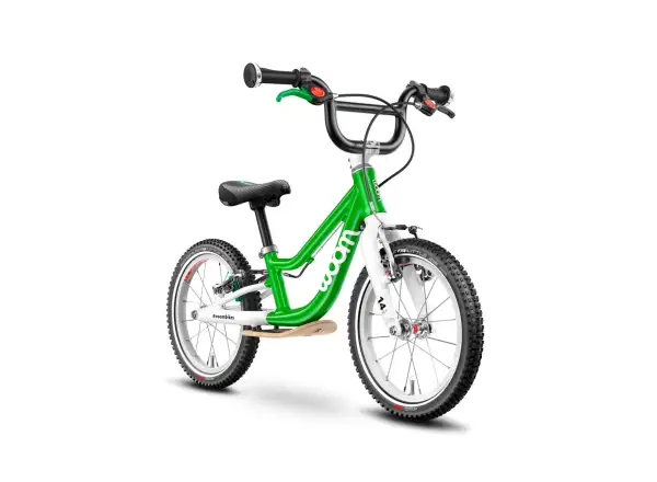Woom 1 Plus dziecięcy rowerek biegowy 14" Green