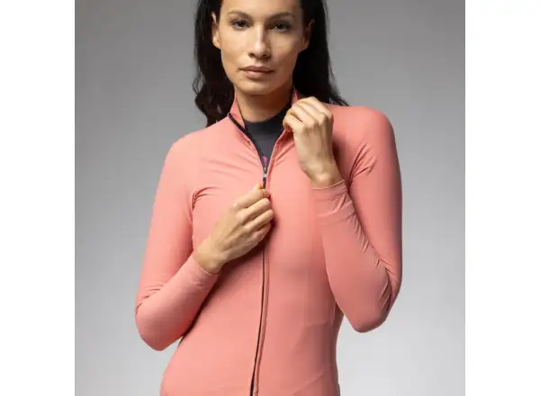 Alé R-EV1 Warm Race 2.0 damski ocieplany dres długi rękaw Baroque Rose