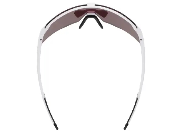 Uvex Pace Stage Colorvision okulary White Matt/Mirror Green