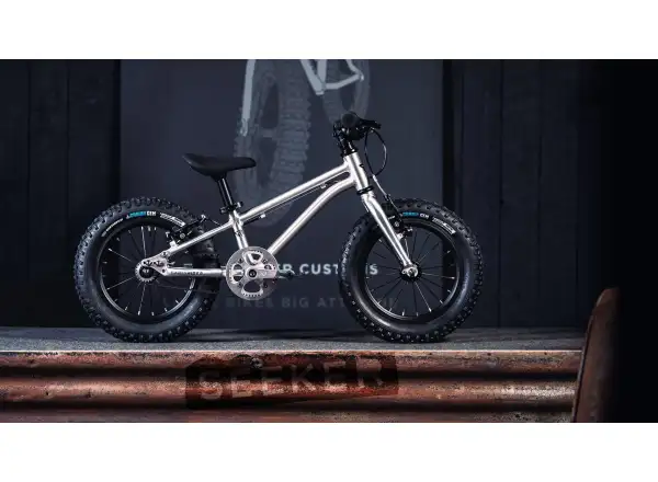 Early Rider Seeker 14 rower dziecięcy Brushed Aluminium