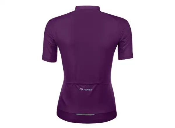 Force Pure damski dres krótki rękaw fioletowa