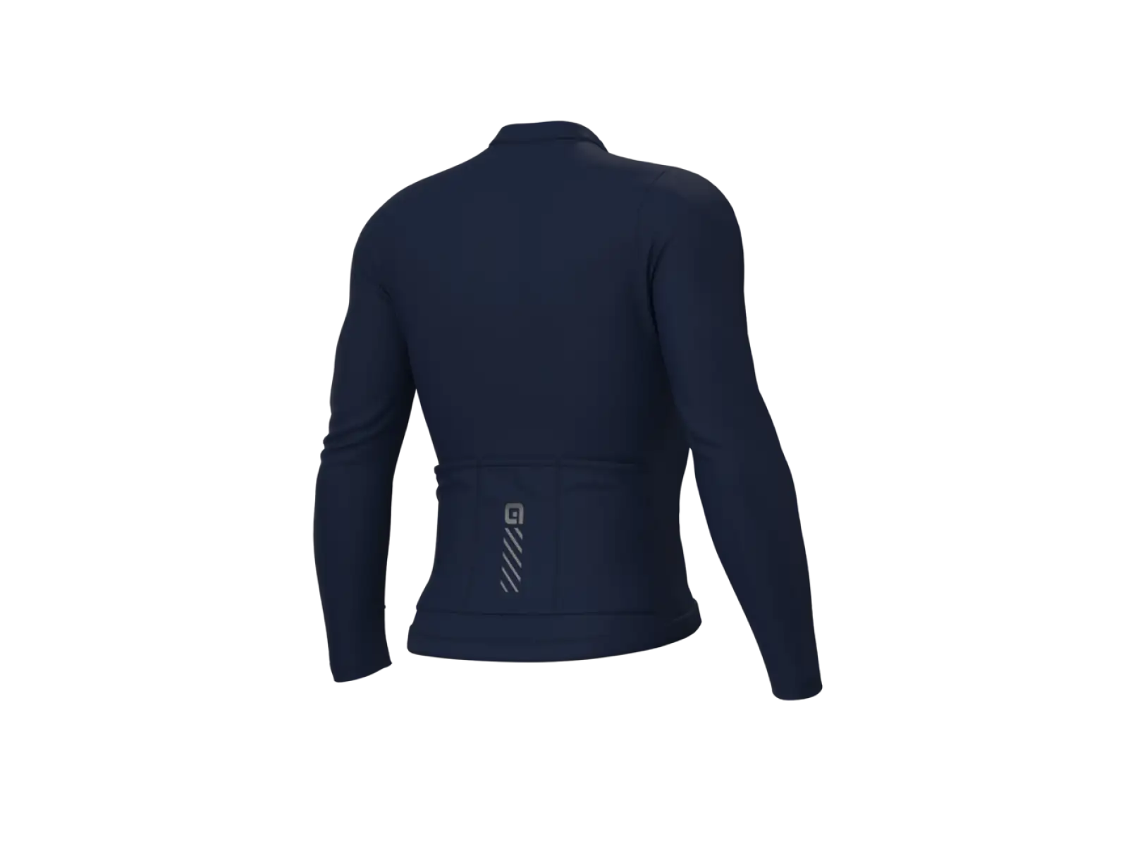 Alé Pragma Color Block męska koszulka rowerowa z długim rękawem Navy Blue